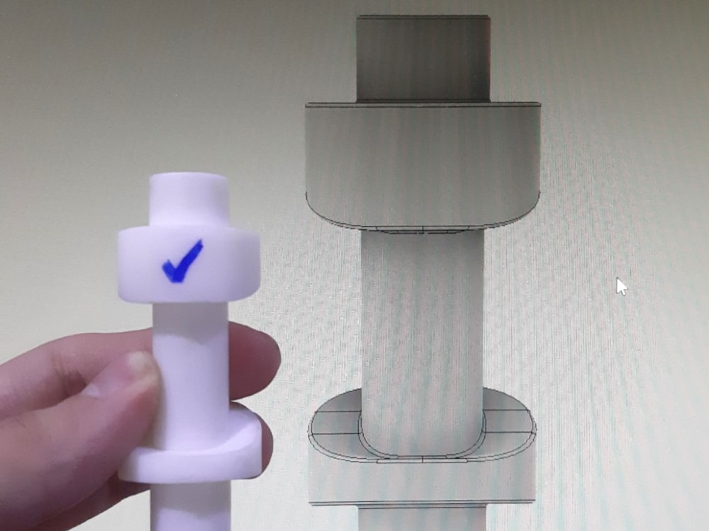 Design part prototype by DegreeSign using SLS 3D printing